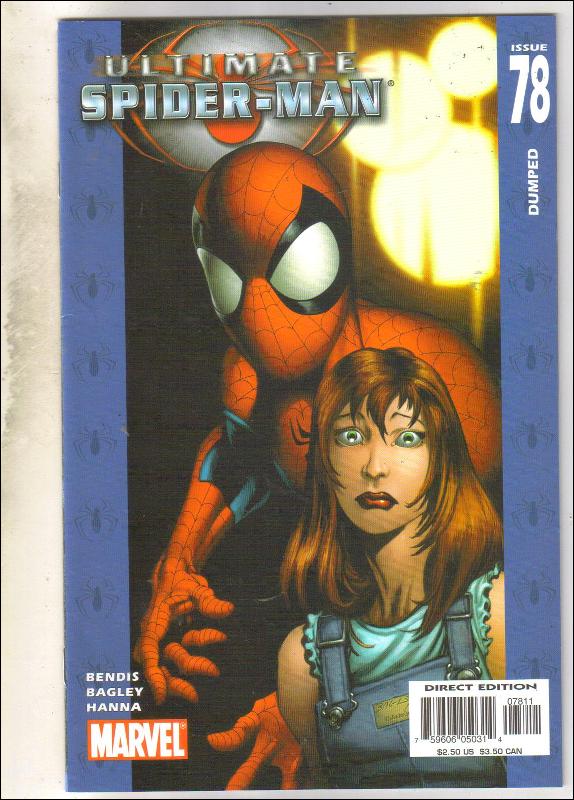 Ultimate Spider-man #78 comic book near mint 9.4