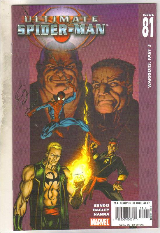 Ultimate Spider-man #81 comic book near mint 9.4