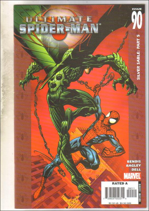 Ultimate Spider-man #90 comic book near mint 9.4