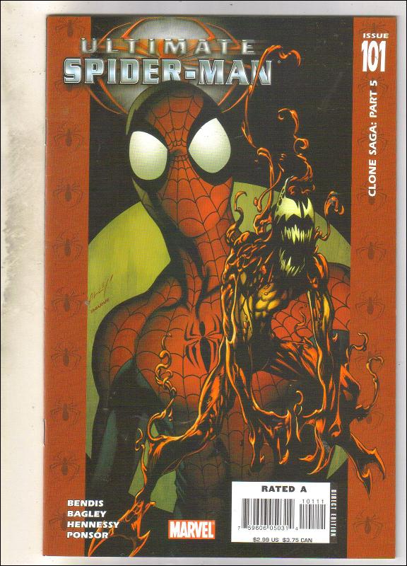 Ultimate Spider-man #101 comic book mint 9.8