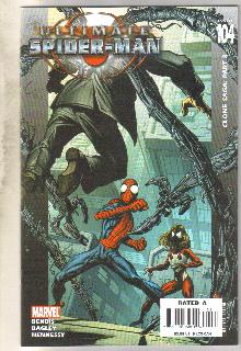 Ultimate Spider-man #104 comic book near mint 9.4