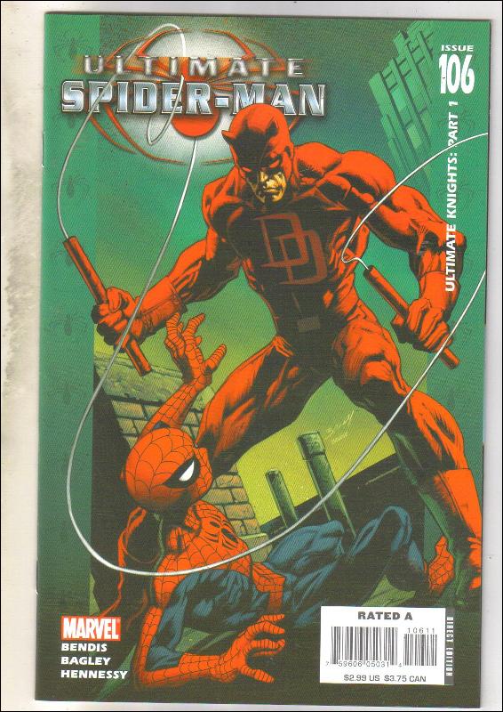 Ultimate Spider-man #106 comic book near mint 9.4