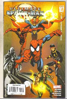 Ultimate Spider-man #107 comic book near mint 9.4