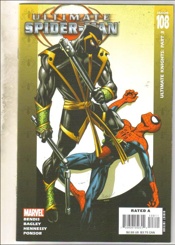 Ultimate Spider-man #108 comic book near mint 9.4