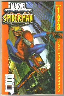 Ultimate Spider-man collected edition 1.2.3 comic book near mint 9.4