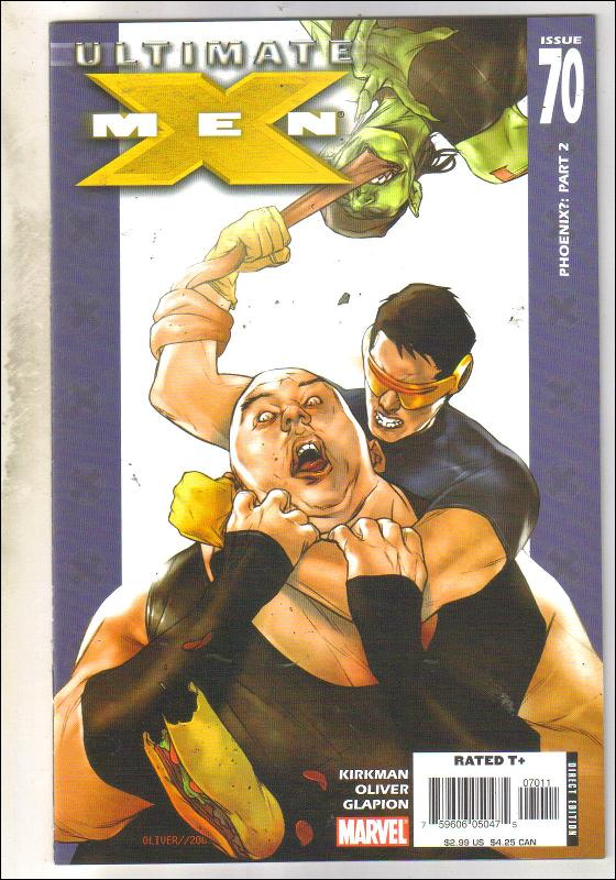 Ultimate X-men #70 comic book near mint 9.4