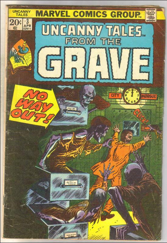 Uncanny Tales From the Grave #3 comic book good/very good 3.0