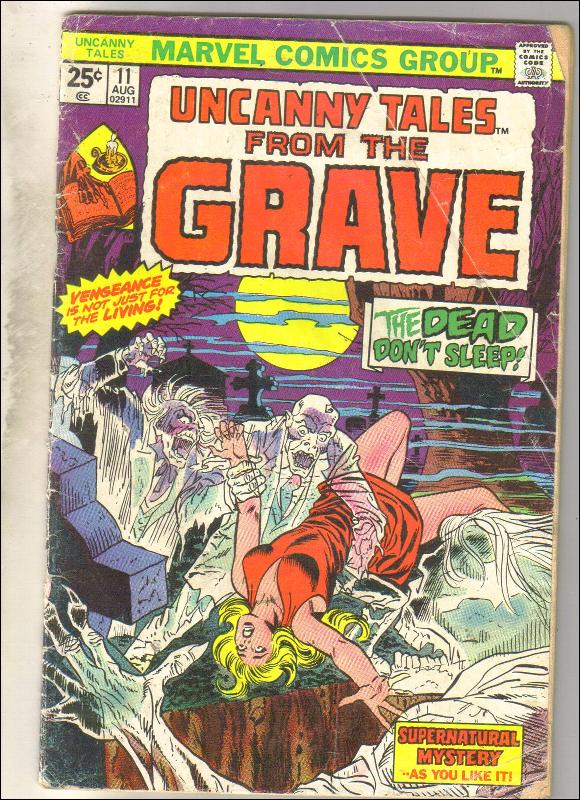 Uncanny Tales from the Grave #11 comic book good 2.0