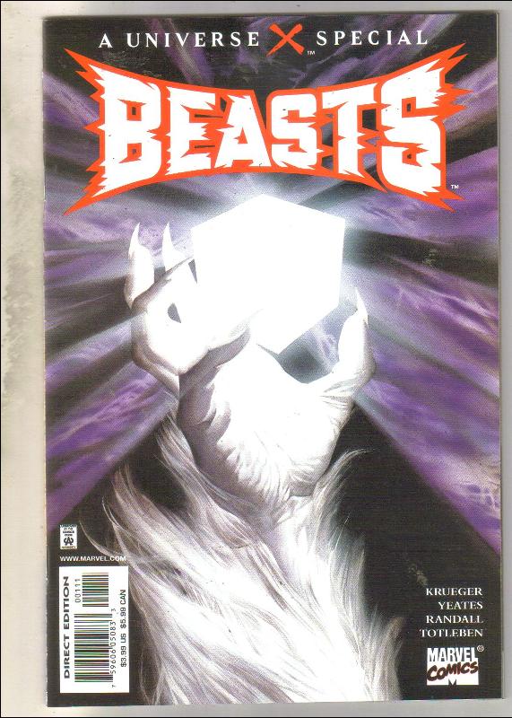 Universe X Special Beasts comic book mint 9.8