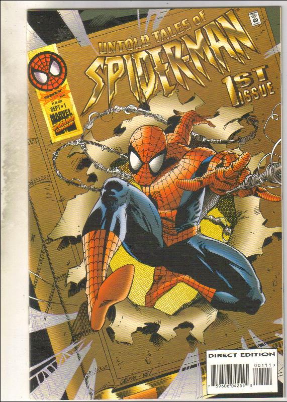 Untold Tales of Spider-man #1 comic book near mint 9.4