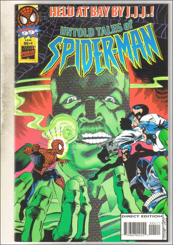 Untold Tales of Spider-man #4 comic book near mint 9.4