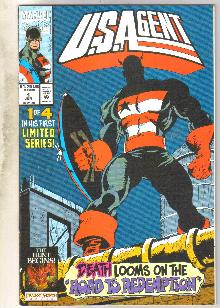 U.S. Agent #1 comic book near mint 9.4