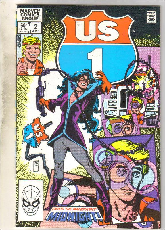 U.S. 1 #2 comic book near mint 9.4