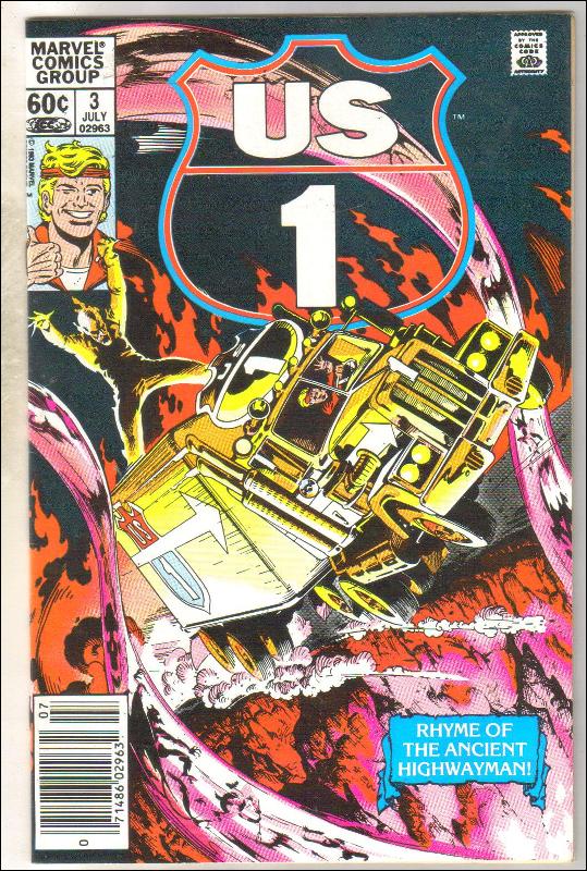 U.S. 1 #3 comic book near mint 9.4