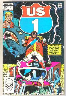 U.S. 1 #4 comic book near mint 9.4