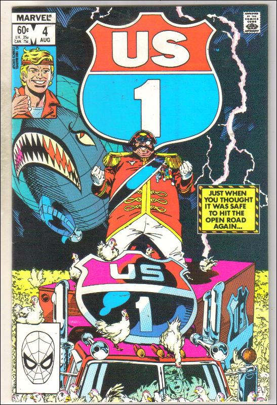 U.S. 1 #4 comic book near mint 9.4