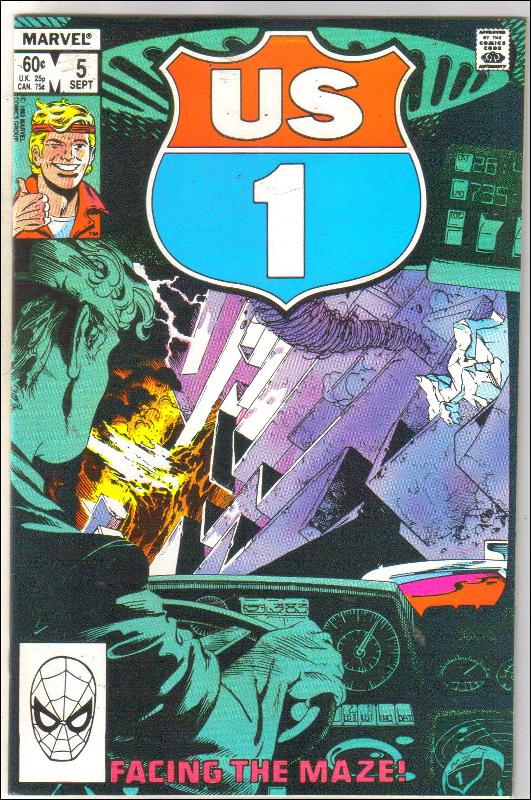 U.S. 1 #5 comic book near mint 9.4
