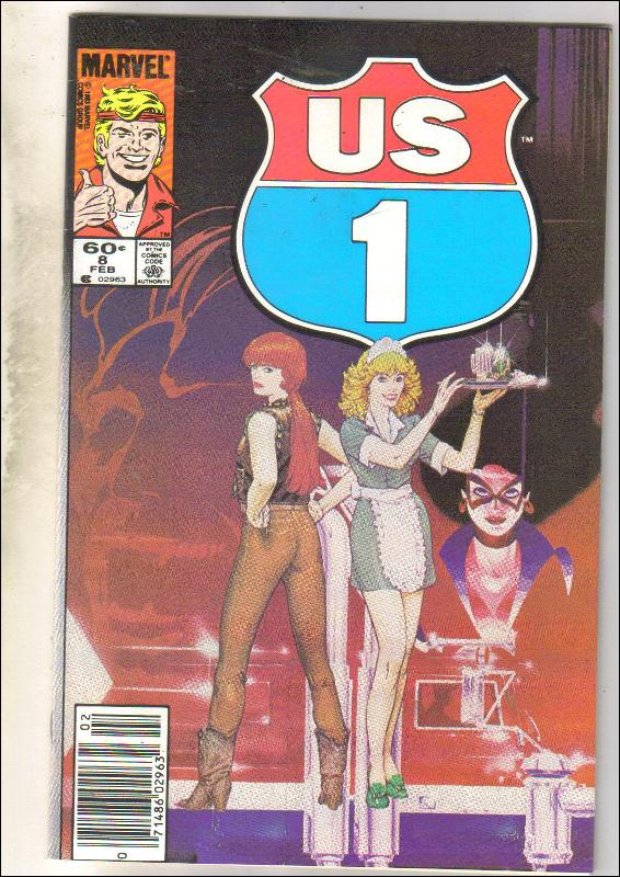 U.S. 1 #8 comic book near mint 9.4