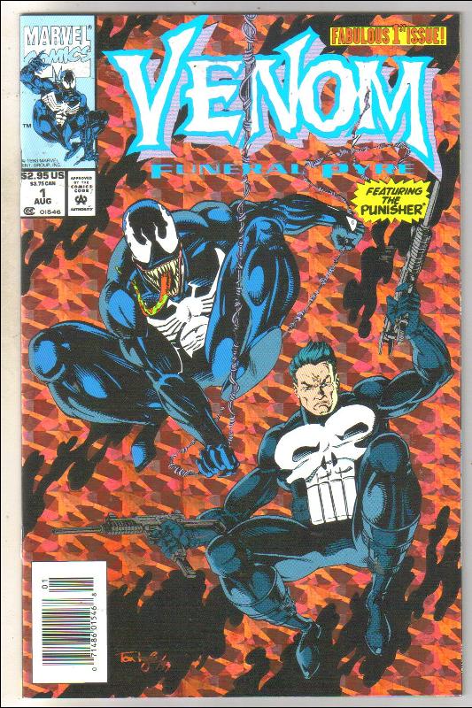 Venom Funeral Pyre #1 comic book near mint 9.4