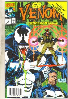 Venom Funeral Pyre #3 comic book near mint 9.4