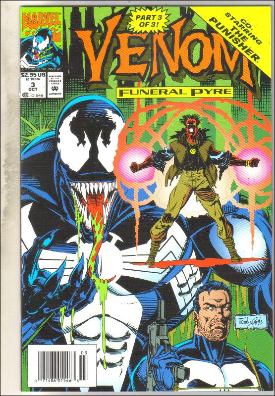 Venom Funeral Pyre #3 comic book near mint 9.4