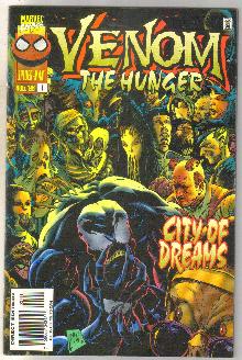 Venom The Hunger #1 comic book near mint 9.4