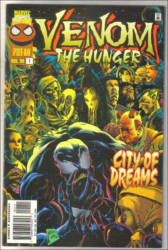 Venom The Hunger #1 comic book near mint 9.4