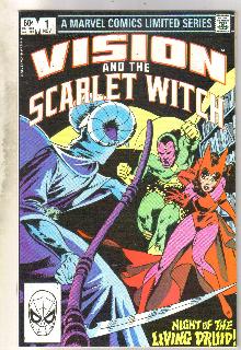 Vision and the Scarlet Witch #1 comic book near mint 9.4