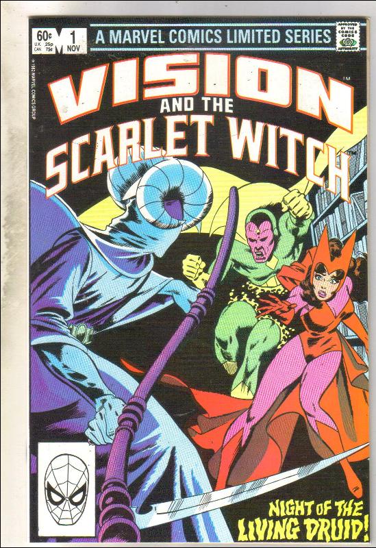 Vision and the Scarlet Witch #1 comic book near mint 9.4