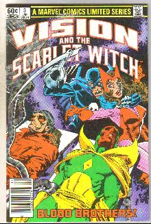 Vision and the Scarlet Witch #3 comic book near mint 9.4