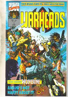 Warheads #1 comic book mint 9.8