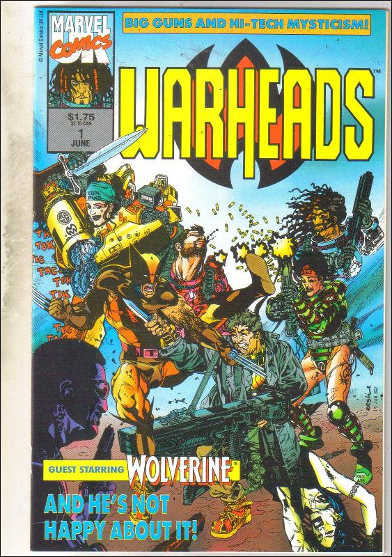 Warheads #1 comic book mint 9.8