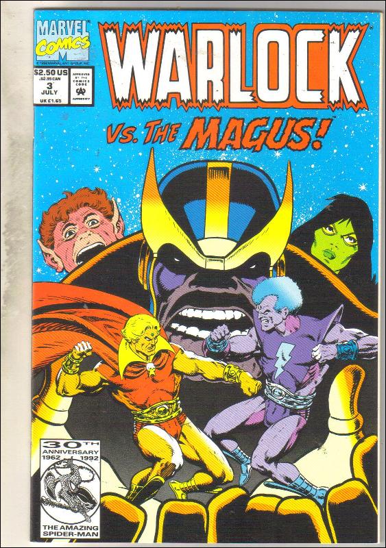 Warlock #3 comic book near mint 9.4