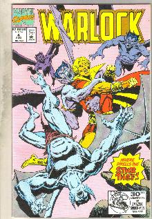 Warlock #4 comic book near mint 9.4