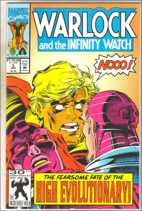 Warlock and the Infinity Watch #3 comic book near mint 9.4
