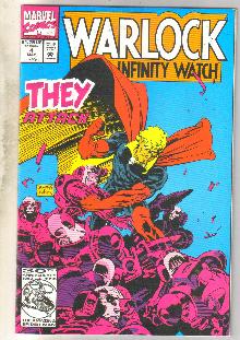 Warlock and the Infinity Watch #4 comic book near mint 9.4