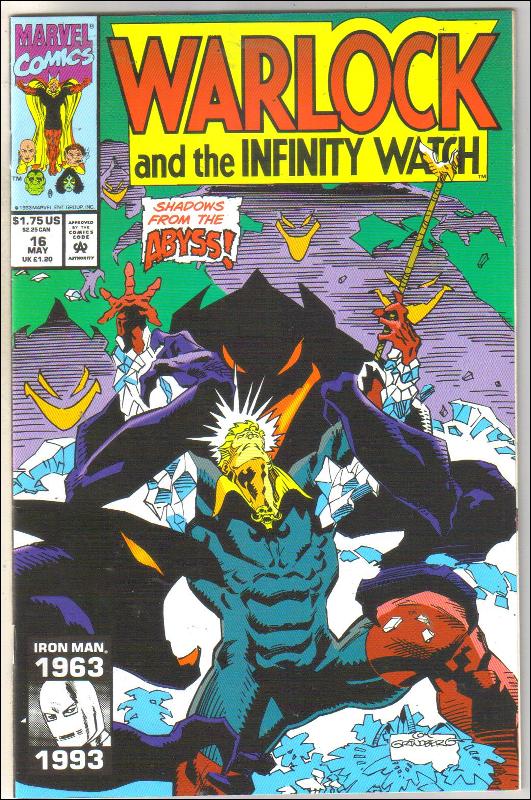 Warlock and the Infinity Watch #16 comic book near mint 9.4