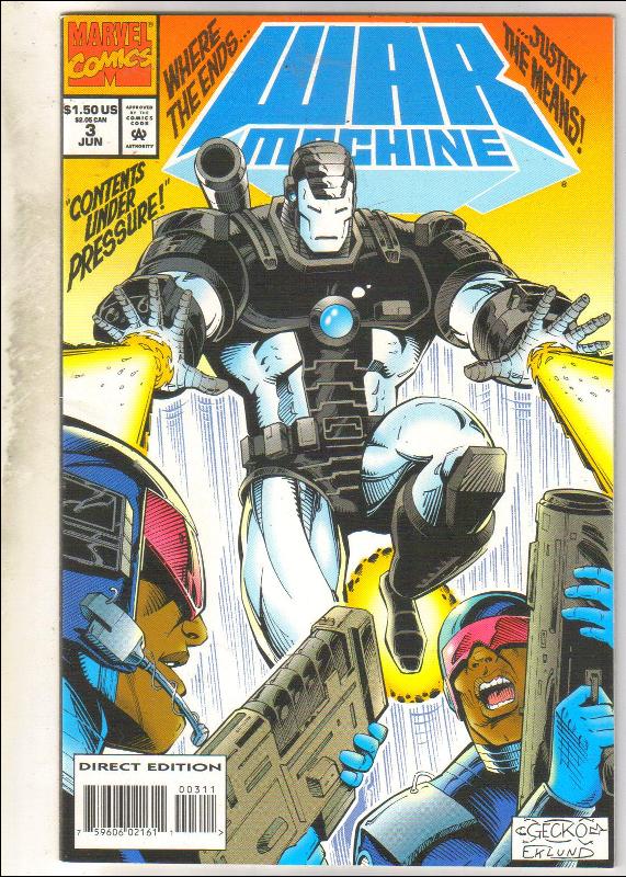 War Machine #3 comic book mint 9.8