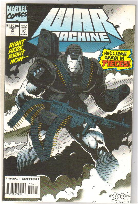 War Machine #4 comic book mint 9.8