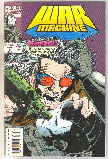 War Machine #5 comic book near mint 9.4