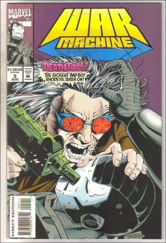 War Machine #5 comic book near mint 9.4