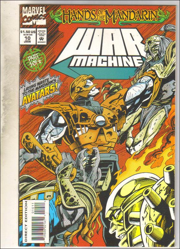 War Machine #10 comic book mint 9.8