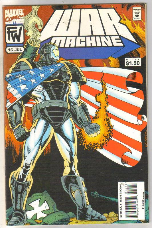 War Machine #16 comic book near mint 9.4