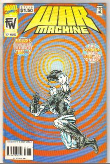 War Machine #17 comic book very fine 8.0
