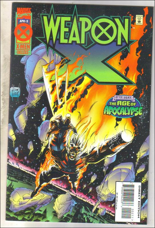 Weapon X #2 comic book mint 9.8