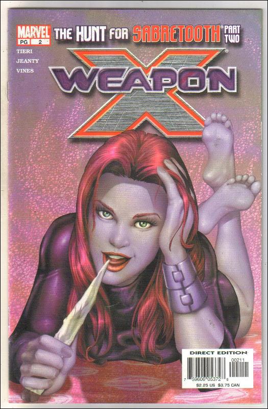 Weapon X #2 comic book mint 9.8