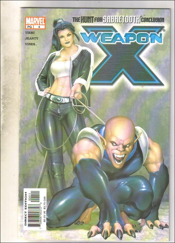 Weapon X #4 comic book mint 9.8