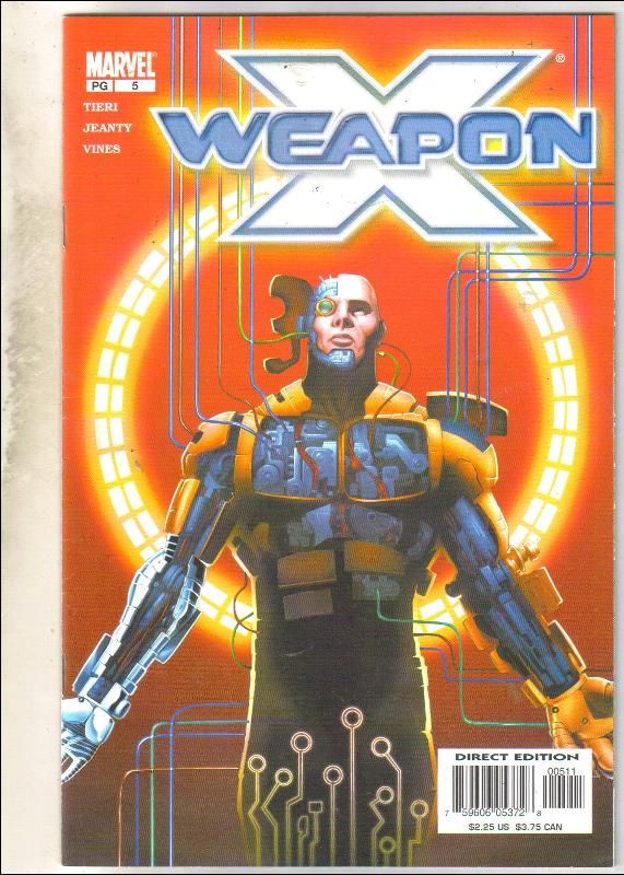 Weapon X #5 comic book near mint 9.4