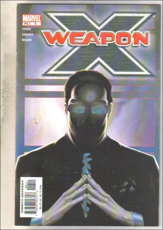 Weapon X #6 comic book near mint 9.4