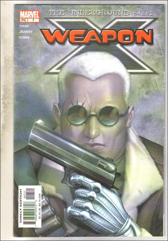 Weapon X #7 comic book near mint 9.4